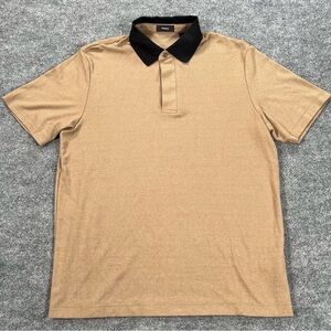 Theory Tan Polo with Black Collar